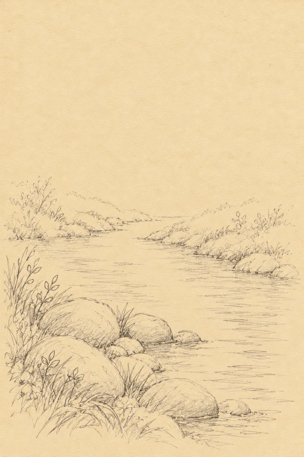 Illustration for Episode 1 — The River Behind the Trees